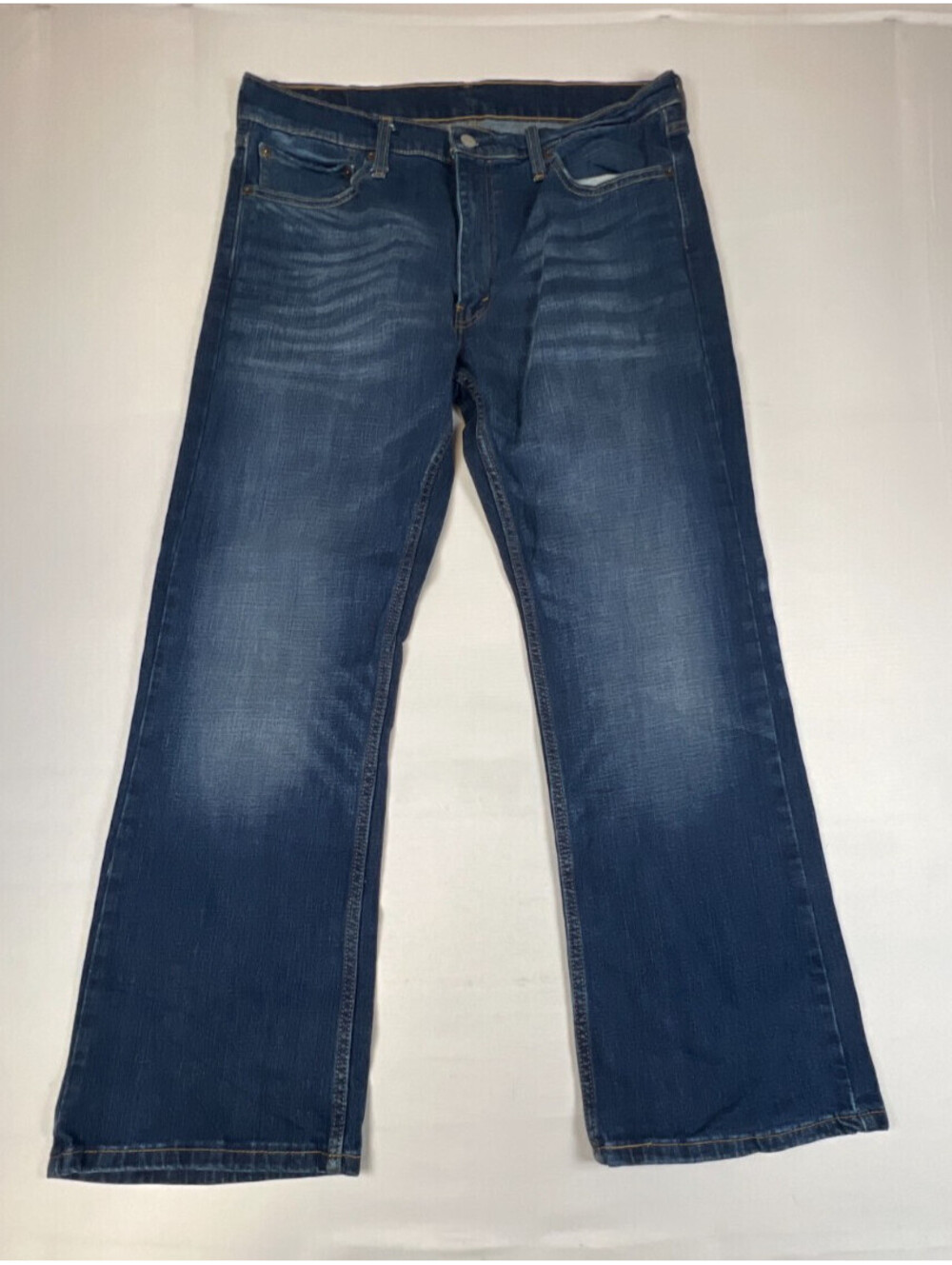 Levi's 527 Jeans Men 36x30 Bootcut Blue Denim Slim Boot Fit Classic